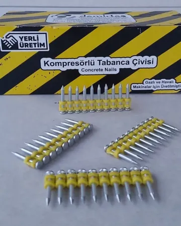 Kompresörlü tabanca çivisi: havalı çivi tabancaları için dizili beton çivisi